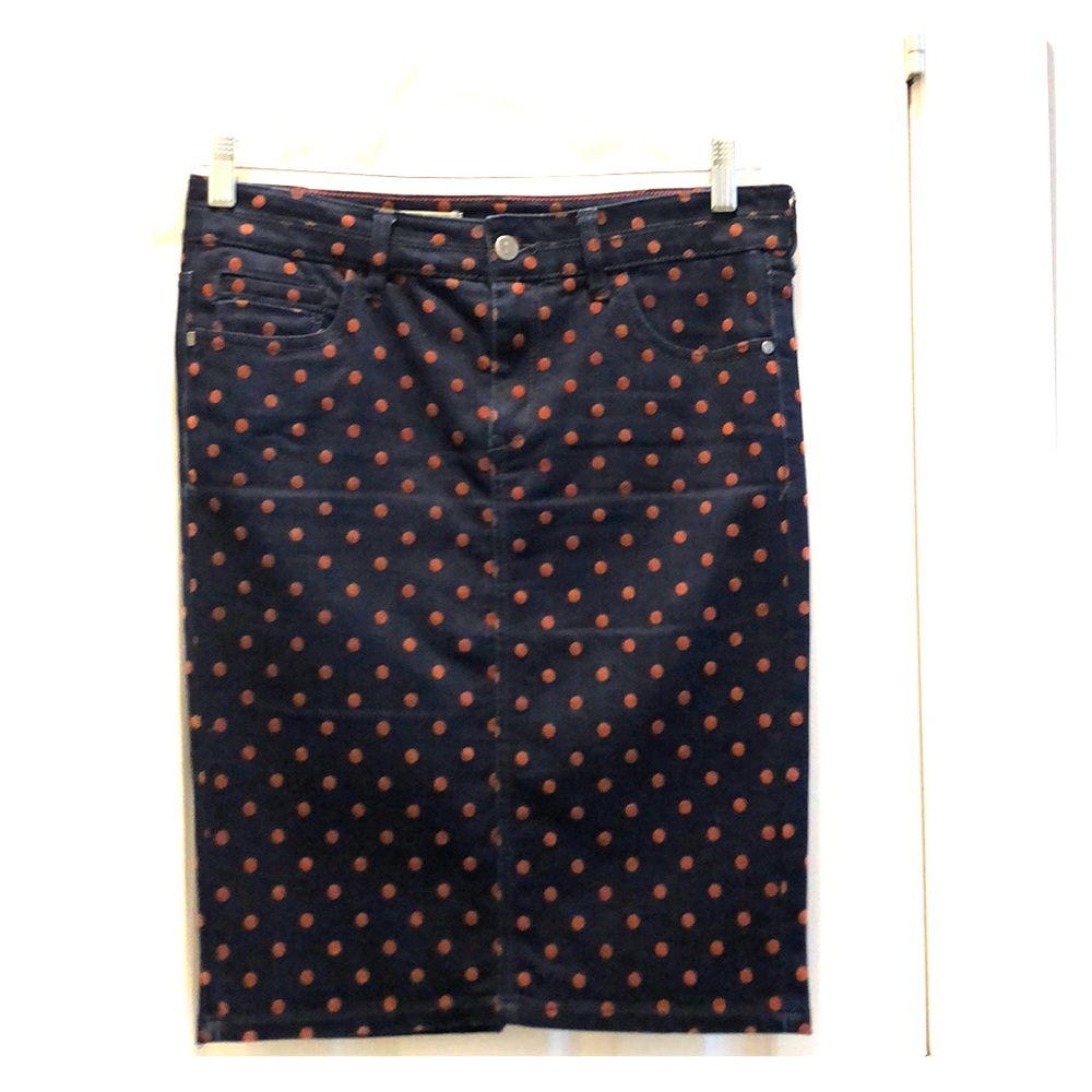 Pilcro and the Letterpress Size: S/M denim skirt